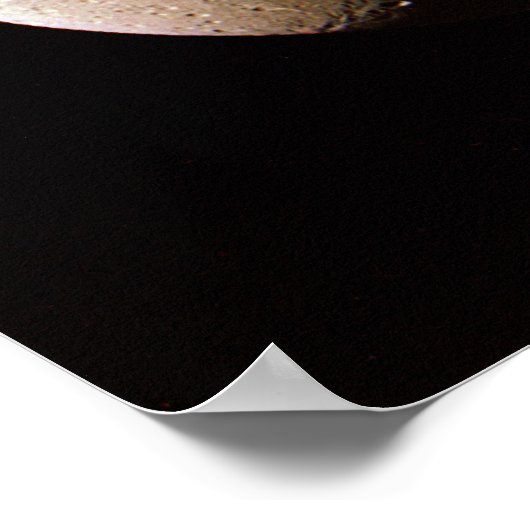 Saturn System Montage Poster Print (Ecke)