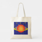 Saturn Tote Bag Tragetasche (Rückseite)