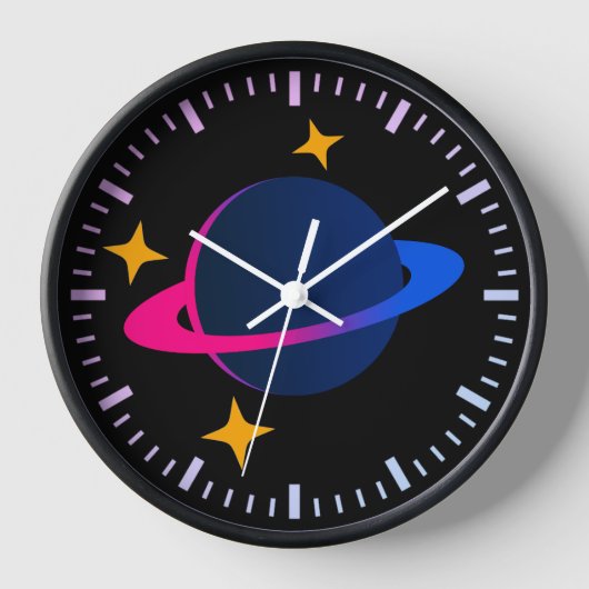 Saturn Uhr (Vorderseite)