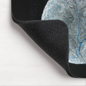 Saturn und Enceladus Mousepad (Ecke)