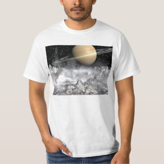 Saturn und Enceladus T-Shirt