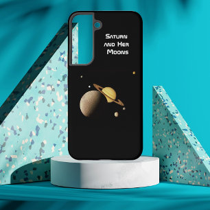 Saturn und seine Monde Samsung Galaxy Hülle