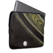 Saturn und Tethys neopren Laptop Ärmel Laptopschutzhülle (Vorne Rechts)
