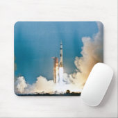 Saturn V Apollo Launch Mousepad (Mit Mouse)