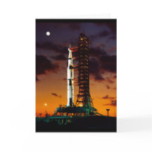 Saturn V Grußkarte