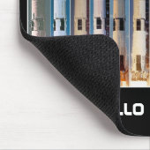 Saturn V Moon Rocket startet Mousepad (Ecke)