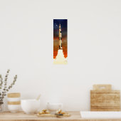 Saturn V Poster (Küche)