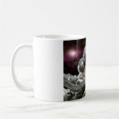 Saturn-V-Rakete Motor Kaffeetasse (Links)