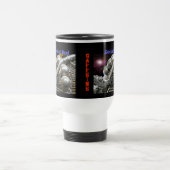 Saturn-V-Rakete Motor-Tasse Reisebecher (Mittel)