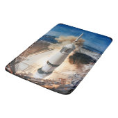 Saturn V Raketenstart 1969 Apollo Spacecraft Badematte (Schrägansicht)