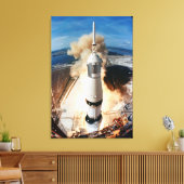 Saturn V Raketenstart 1969 Apollo Spacecraft Leinwanddruck (Insitu (Wohnzimmer))