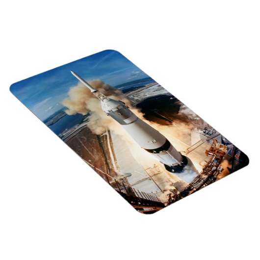 Saturn V Raketenstart 1969 Apollo Spacecraft Magnet (Rechte Seite)