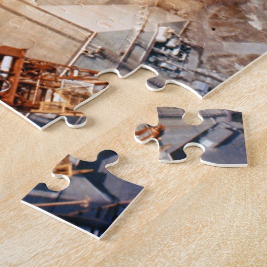 Saturn V Raketenstart 1969 Apollo Spacecraft Puzzle (Seite)