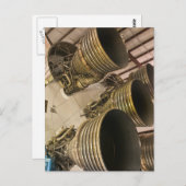 Saturn V Rocket Postkarte (Vorne/Hinten)