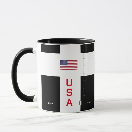 Saturn V S-1C-Tasse Tasse (Links)