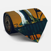 Saturn V Space Rocket Launch NASA Foto Krawatte (Gerollt)