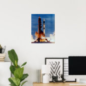 Saturn V Start der Skylab-Raumstation Poster (Heimbüro)