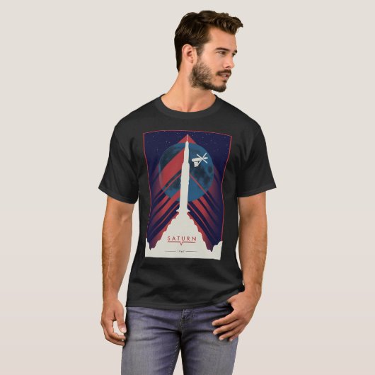 Saturn V T-Shirt (Vorne ganz)