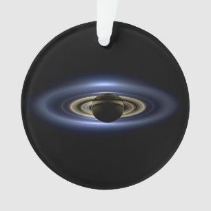 Saturn verdeckt die Sonne vom Cassini Orbiter aus  Ornament