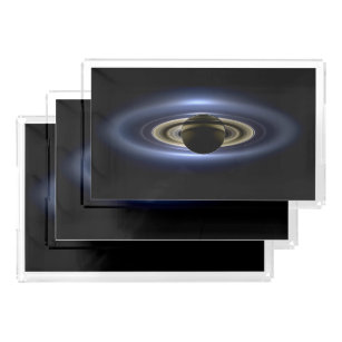 Saturn verlor die Sonne von Cassini Orbiter Acryl Tablett