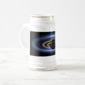 Saturn verlor die Sonne von Cassini Orbiter Bierglas (Vorderseite Links)