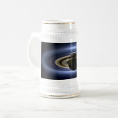 Saturn verlor die Sonne von Cassini Orbiter Bierglas (Vorderseite Links)
