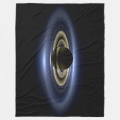 Saturn verlor die Sonne von Cassini Orbiter Fleecedecke (Vorderseite)