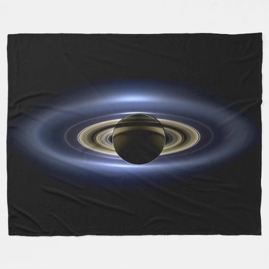 Saturn verlor die Sonne von Cassini Orbiter Fleecedecke (Vorderseite (Horizontal))