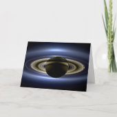 Saturn verlor die Sonne von Cassini Orbiter Karte (Vorderseite)