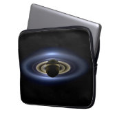 Saturn verlor die Sonne von Cassini Orbiter Laptopschutzhülle (Vorderseite Links)