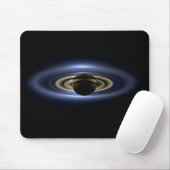 Saturn verlor die Sonne von Cassini Orbiter Mousepad (Mit Mouse)