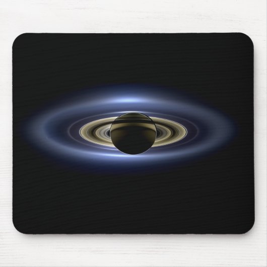 Saturn verlor die Sonne von Cassini Orbiter Mousepad (Vorne)