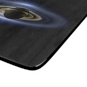 Saturn verlor die Sonne von Cassini Orbiter Schneidebrett (Ecke)