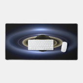 Saturn verlor die Sonne von Cassini Orbiter Schreibtischunterlage (Tastatur & Maus)