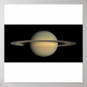 Saturn Vollansicht Poster (Vorne)