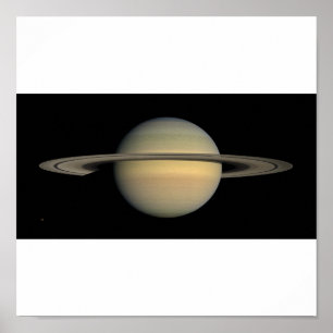Saturn Vollansicht Poster