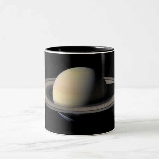 Saturn von Cassini Zweifarbige Tasse (Mittel)