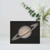 Saturn von Voyager 2 Postkarte (Stehend Vorderseite)