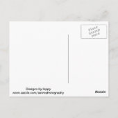 Saturn von Voyager 2 Postkarte (Rückseite)