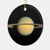 Saturn während des Äquinoktikums Keramikornament (Links)
