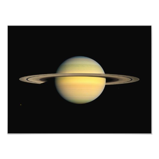 Saturn während Equinox Fotodruck (Vorne)