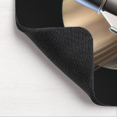 Saturn-Weltraumrakete Mousepad (Ecke)