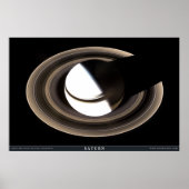 Saturn wie nie zuvor gesehen poster (Vorne)
