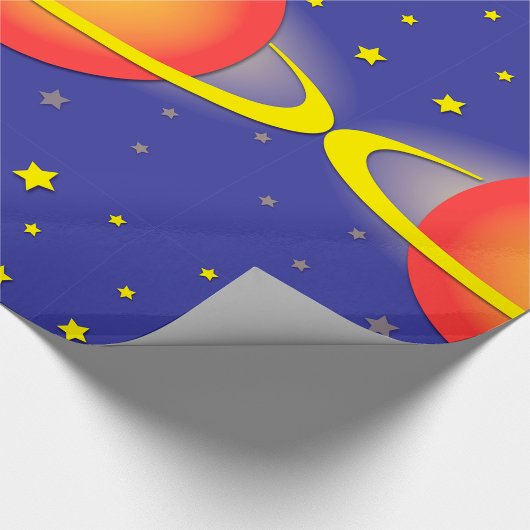 Saturn Wrapping Paper Geschenkpapier