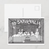 Saturnalia-Karte Postkarte (Vorne/Hinten)