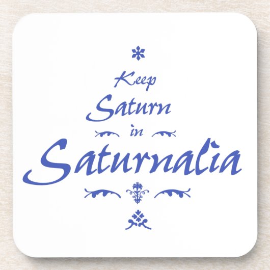 Saturnalia Untersetzer (Vorderseite)