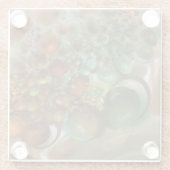 Saturnerweiterung Glasuntersetzer (Rückseite)