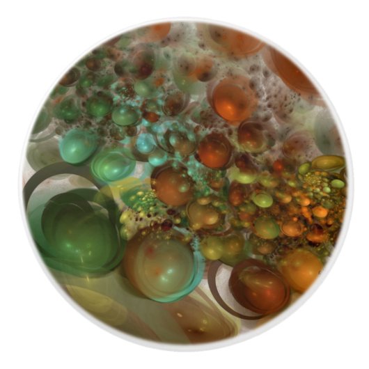 Saturnerweiterung Keramikknauf (Vorderseite)