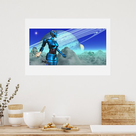 Saturnia Poster (Küche)