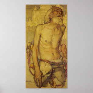 Saturnino Herran El Ciego Poster